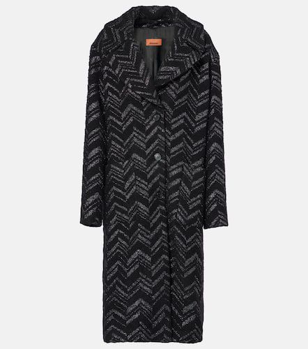 Missoni Manteau Zigzag en lamé - Missoni - Modalova