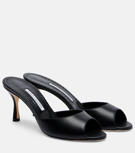 Mules Jada 70 en cuir - Manolo Blahnik - Modalova