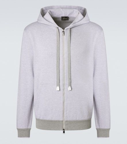 Sweat-shirt à capuche en coton mélangé - Brioni - Modalova