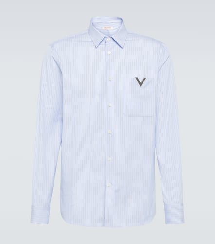 Valentino Chemise rayée en coton - Valentino - Modalova