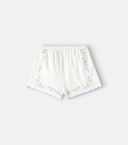 Short Hermione brodé en coton - The New Society - Modalova