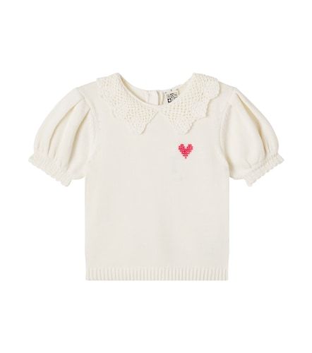 Bonton Top Niko en coton et crochet - Bonton - Modalova