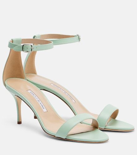 Sandales Chaos en cuir - Manolo Blahnik - Modalova