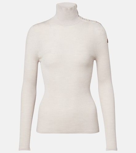 Pull à col roulé en laine vierge - Moncler - Modalova