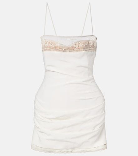 Robe en soie à dentelle - Magda Butrym - Modalova