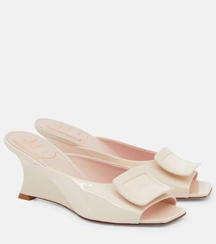 Mules compensées Belle Vivier en cuir verni - Roger Vivier - Modalova