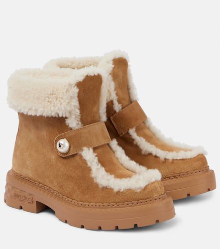 Bottines Shea en daim et shearling - Jimmy Choo - Modalova