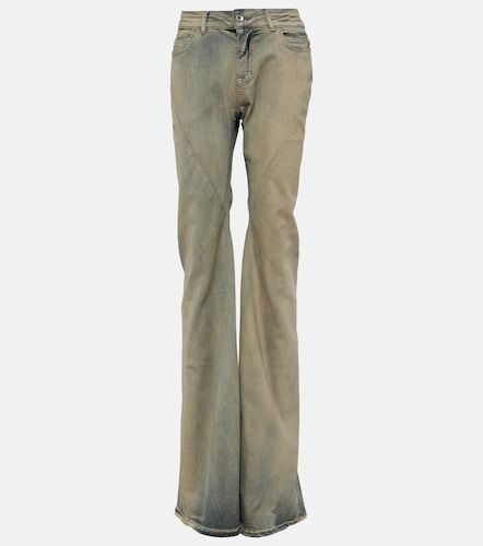 Jean flared DRKSHDW à taille mi-haute - Rick Owens - Modalova