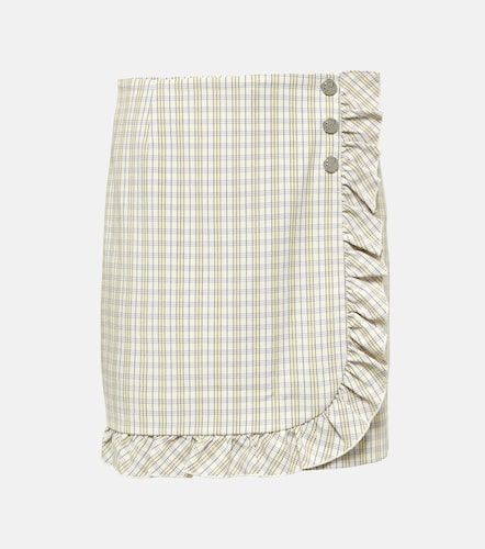 Jupe-culotte en coton à rayures - Tory Sport - Modalova