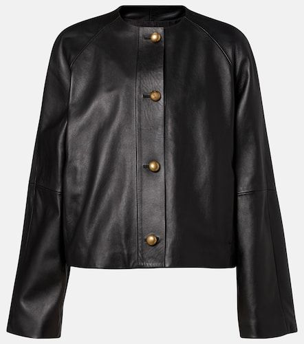 Max Mara Veste Bouquet en cuir - Max Mara - Modalova