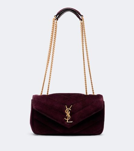 Sac Loulou Small en daim - Saint Laurent - Modalova