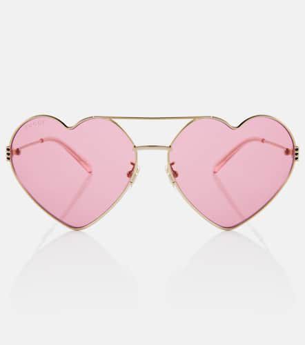 Gucci Lunettes de soleil Heart - Gucci - Modalova