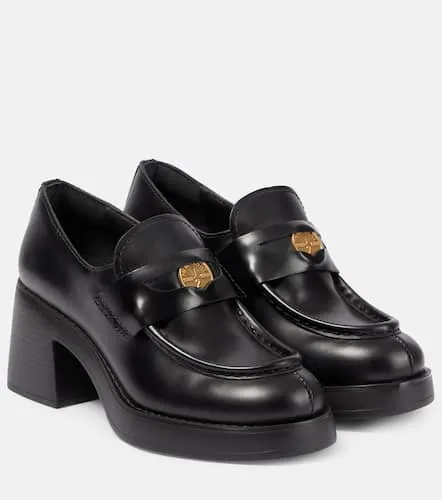 Miu Miu Mocassins en cuir - Miu Miu - Modalova