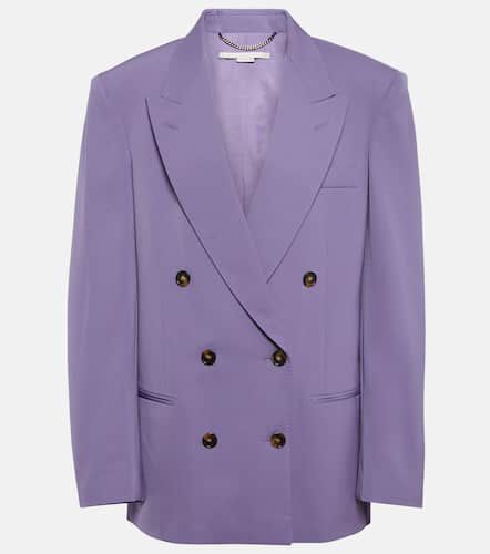 Blazer oversize en laine mélangée - Stella McCartney - Modalova