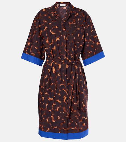 Robe chemise imprimée en coton - Dries Van Noten - Modalova