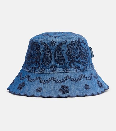 Zimmermann Bob en denim à broderie - Zimmermann - Modalova