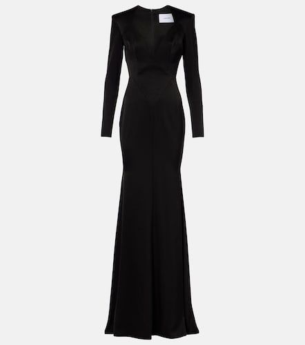 Robe longue en crêpe de satin - Alex Perry - Modalova