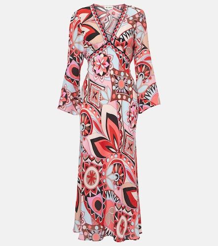 Rixo Robe longue Tania en soie - Rixo - Modalova