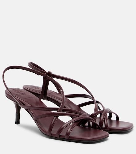 Sandales slingback Monili en cuir - Brunello Cucinelli - Modalova
