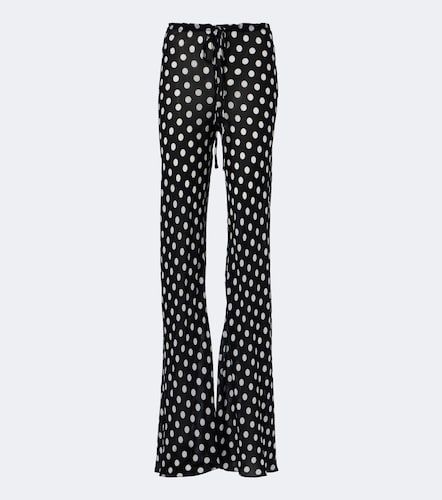 Pantalon évasé Scarlett à pois - Alexandra Miro - Modalova
