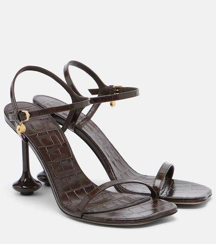 Sandales Toy en cuir façon croco - Loewe - Modalova