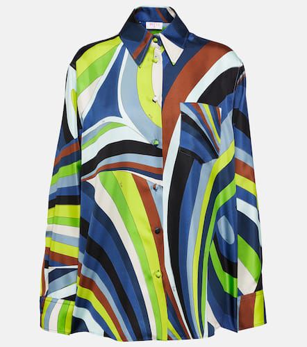 Chemise Iride imprimée en soie - Pucci - Modalova