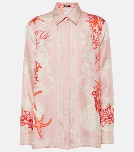 Versace Chemise Barocco Sea en soie - Versace - Modalova