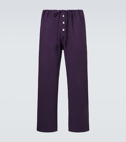 Bode Pantalon ample Astor en laine - Bode - Modalova