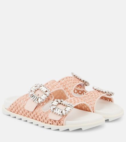 Sandales Slidy Viv à ornements - Roger Vivier - Modalova