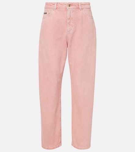Jean droit à taille mi-haute - Dolce&Gabbana - Modalova