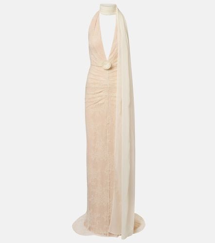 Robe de mariée Amora en dentelle et tulle - De La Vali - Modalova