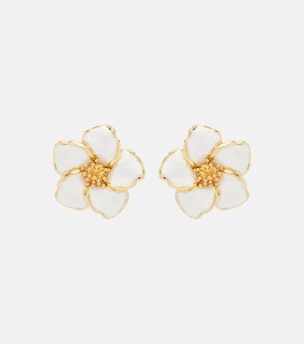 Boucles d'oreilles clips à fleurs - Dolce&Gabbana - Modalova