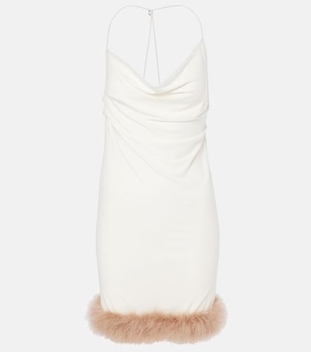Robe Boa en jersey à plumes - Coperni - Modalova