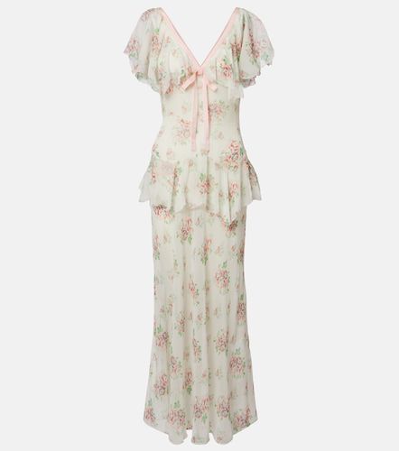 Dôen Robe Amelisse en soie à imprimé floral - Doen - Modalova