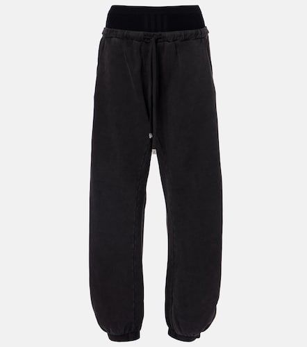 Pantalon de survêtement en coton - The Attico - Modalova