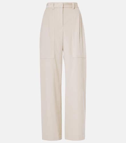 Pantalon droit en velours côtelé de coton - Brunello Cucinelli - Modalova