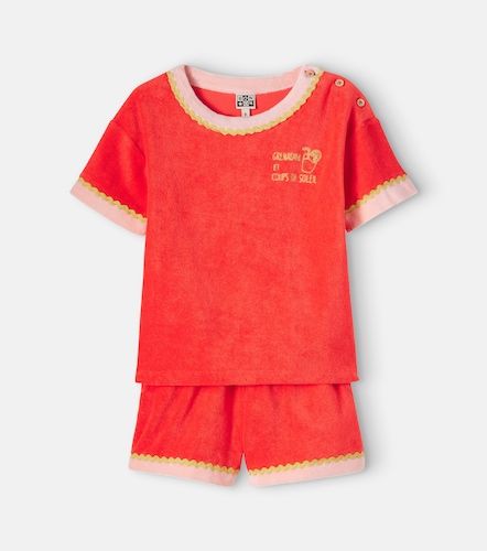 Ensemble t-shirt et short Livia en coton éponge - Bonton - Modalova