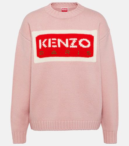 Pull en laine mélangé à logo - Kenzo - Modalova