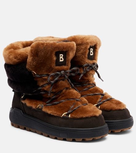 Bottines après-ski Chamonix en shearling et daim - Bogner - Modalova
