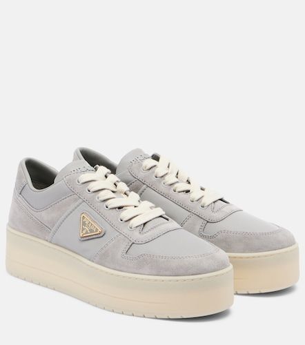 Baskets à plateforme Downtown en Re-Nylon - Prada - Modalova