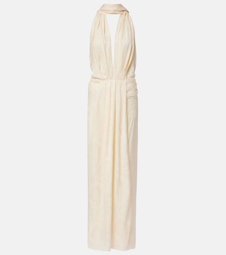 Robe longue en jacquard - Johanna Ortiz - Modalova