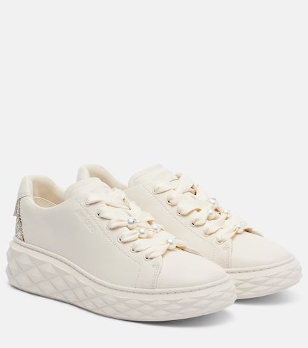 Baskets Diamond Light Maxi en cuir - Jimmy Choo - Modalova