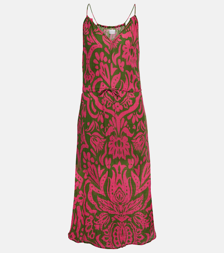 Robe midi Sasha imprimée en coton - Velvet - Modalova