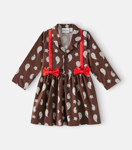 Mini Rodini Robe imprimée en coton - Mini Rodini - Modalova
