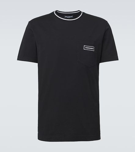 T-shirt en coton à logo - Dolce&Gabbana - Modalova
