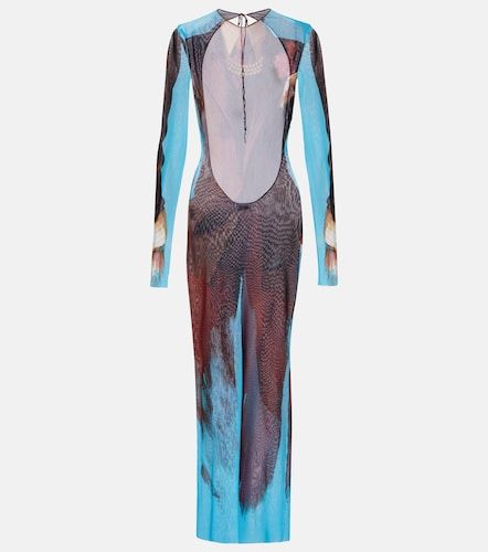 Robe longue imprimée - Jean Paul Gaultier - Modalova