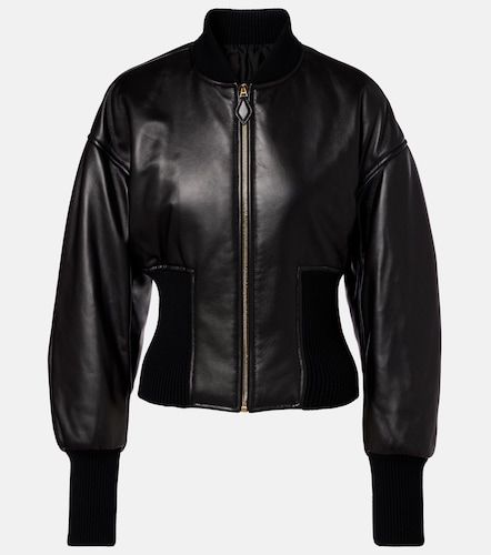 Alaïa Veste bomber en cuir - Alaia - Modalova