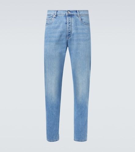 Jean droit à taille mi-haute - Brunello Cucinelli - Modalova