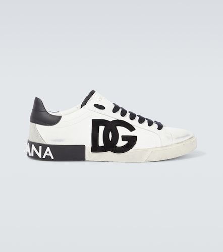 Dolce&Gabbana Sneakers DG en cuir - Dolce&Gabbana - Modalova