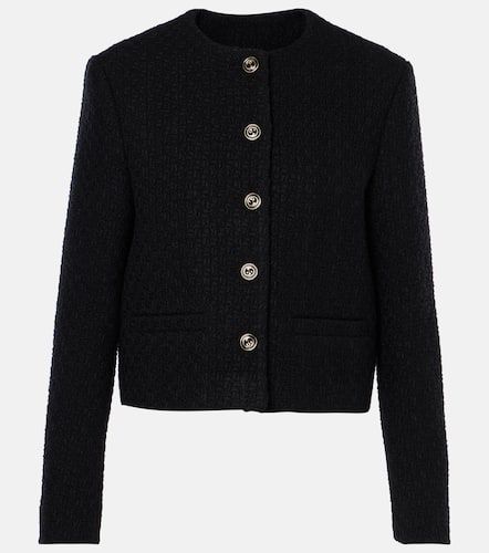 Veste en tweed de laine mélangée - Gucci - Modalova